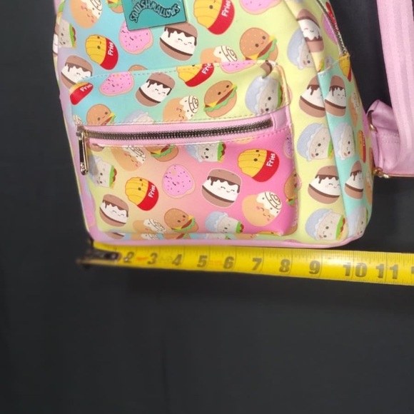Squishmallows Pastel Kids Backpack with Pink Straps pre owned Exellent condition - Picture 7 of 10